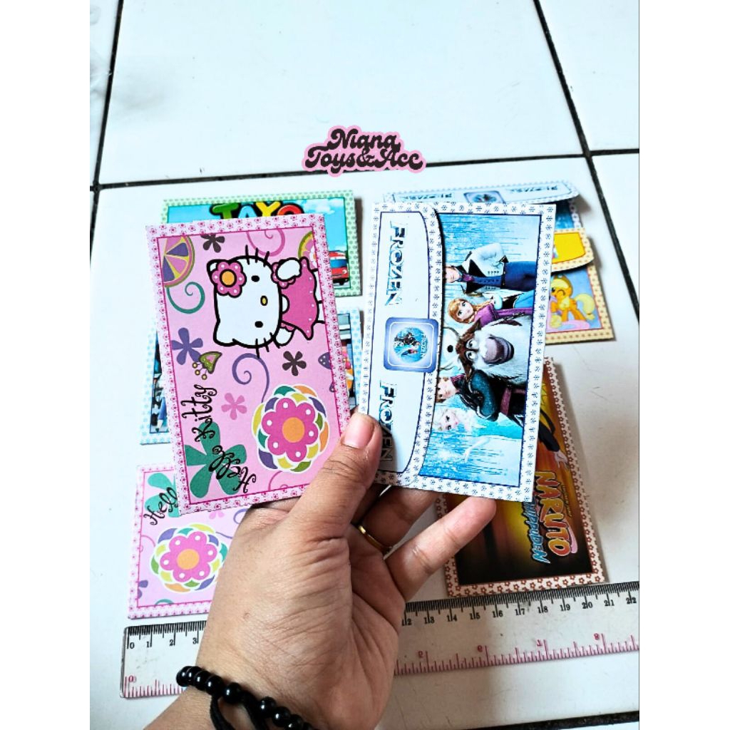 Mainan Dompet Kertas Cantik # Mainan dompet cewe cantik kertas grosir harga murah