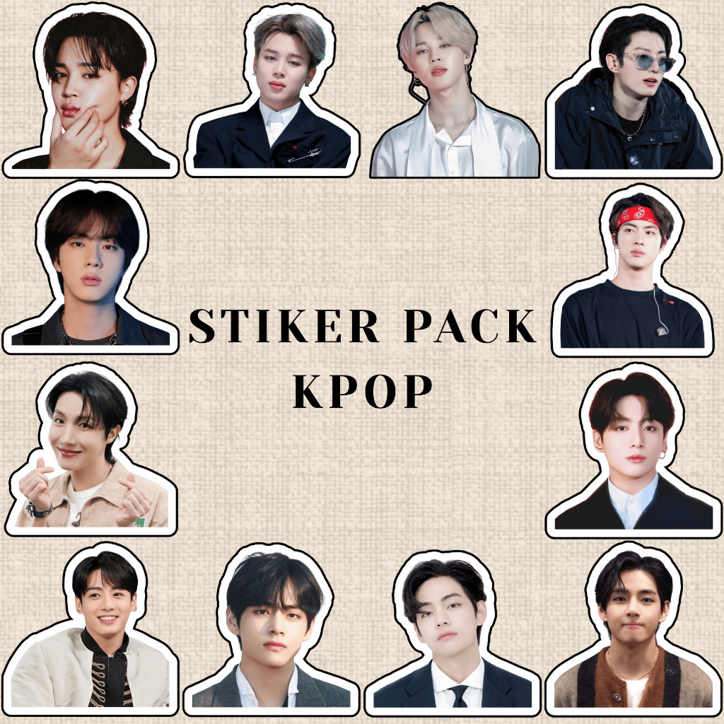 

Stiker Pack Kpop,BTS,Seventeen,NCT,Stiker Muka Lucu Sudah Di Cutting