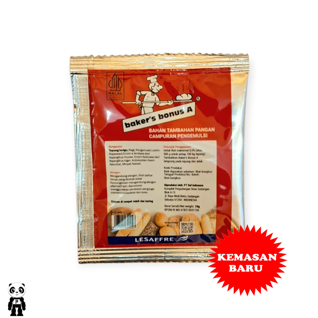 

Baker's Bonus A Pengembang Roti 10g Bread Improver