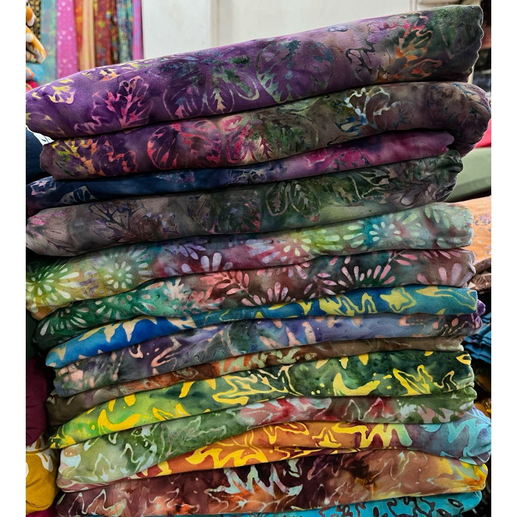 Kain Batik Rayon Santung Motif