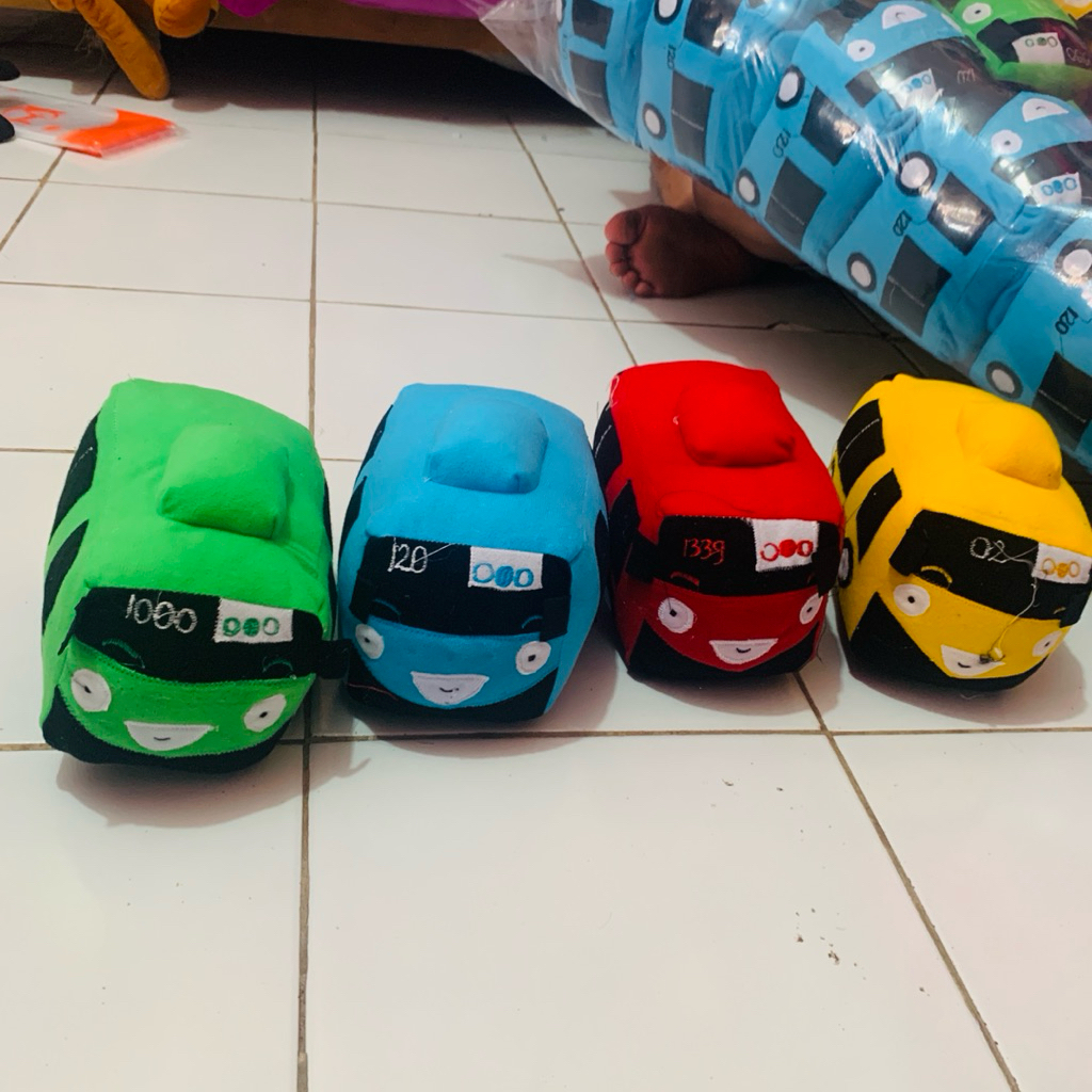 Mainan Anak Boneka Karakter Kartun Bis Kecil Tayo Lucu – Boneka Mobil Tayo Murah