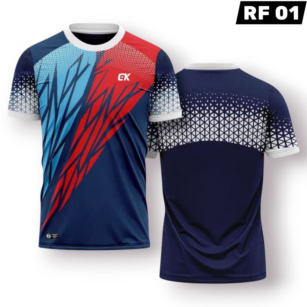 COD JERSEY BAJU FULL PRINTING PRIA DAN WANITA DEWASA JUMBO JERSEY VOLI FULL PRINTING BAJU BADMINTON 