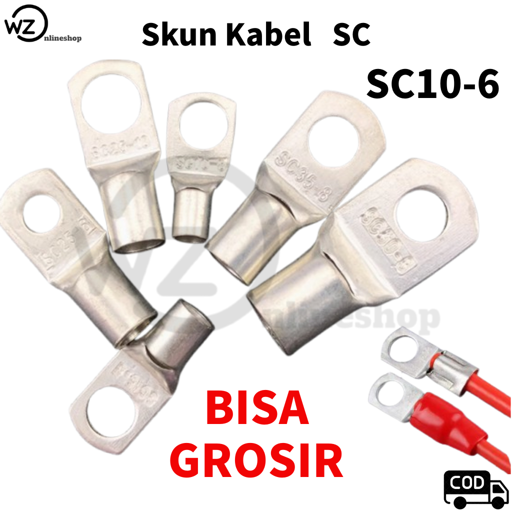 Skun SC10-6  Skun Tembaga  Skun ring