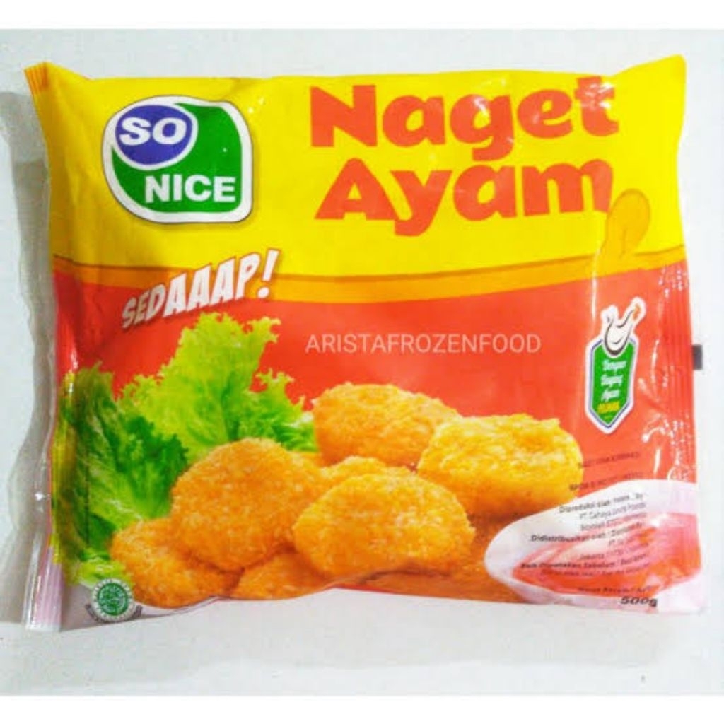 

Naget So Nice 500 gram