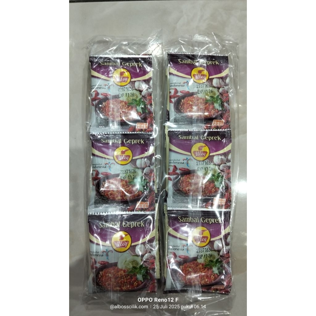 

sambal finna rasa geprek