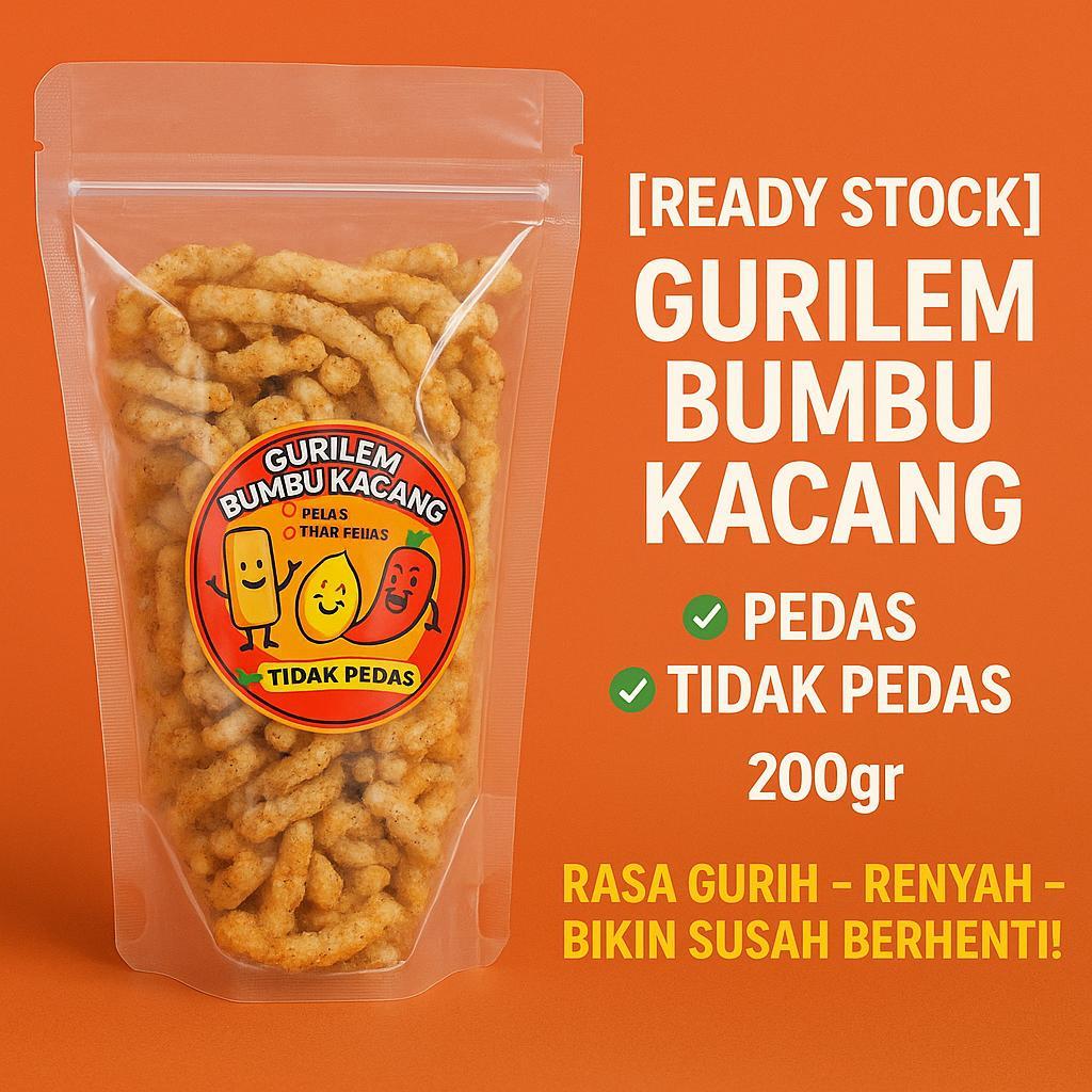 

Kerupuk Gurilem Bumbu Kacang Khas Bandung