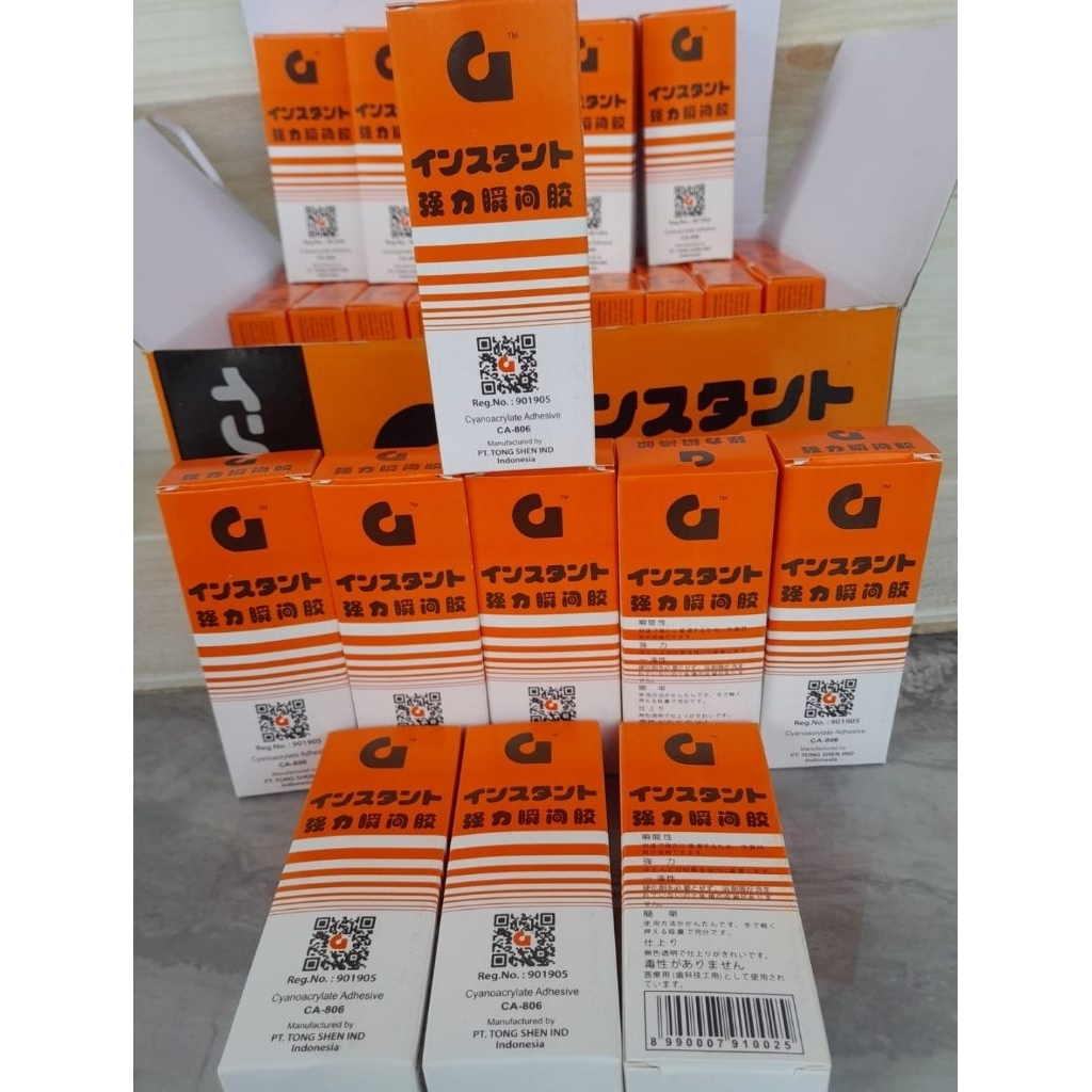 

Lem korea G / Lem Power glue Korea Super Rekat/ Nempe isi Kemasan 10 pcs/25 pcs/ dan 50 pcs