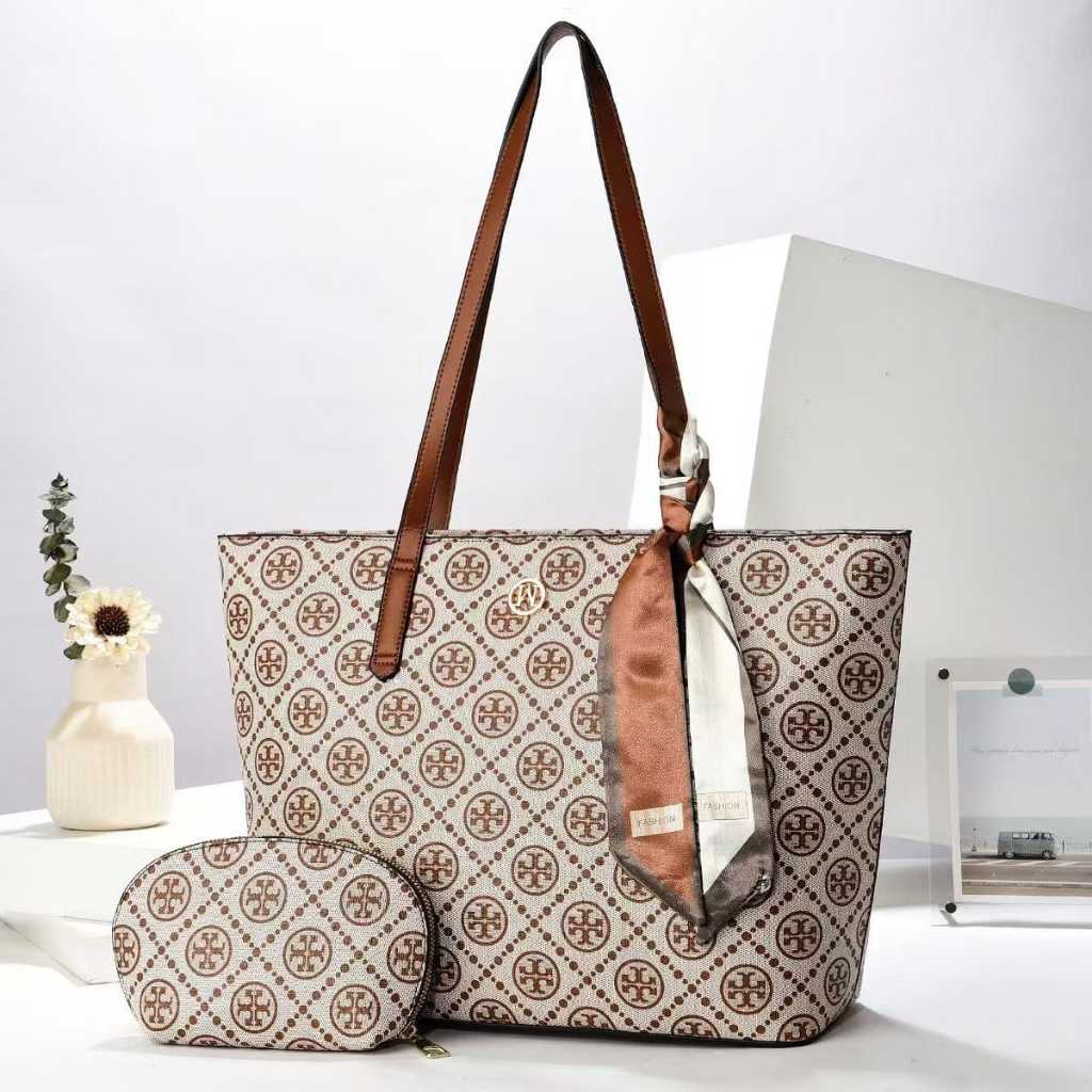 TAS2719 Tas Tote Bag Wanita Premium – Jinjing Besar, Muat Banyak, Model Korea, Simple & Elegan