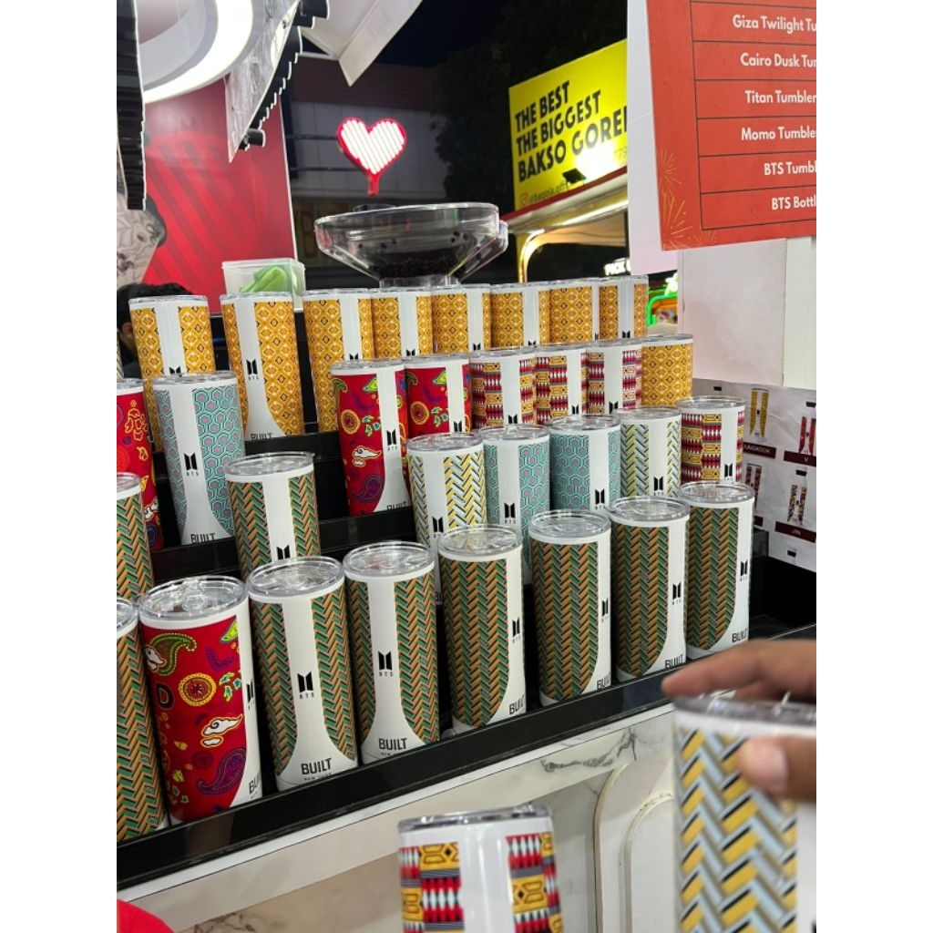 TUMBLER  DAN BOTTLE BTS X KOPI KENANGAN