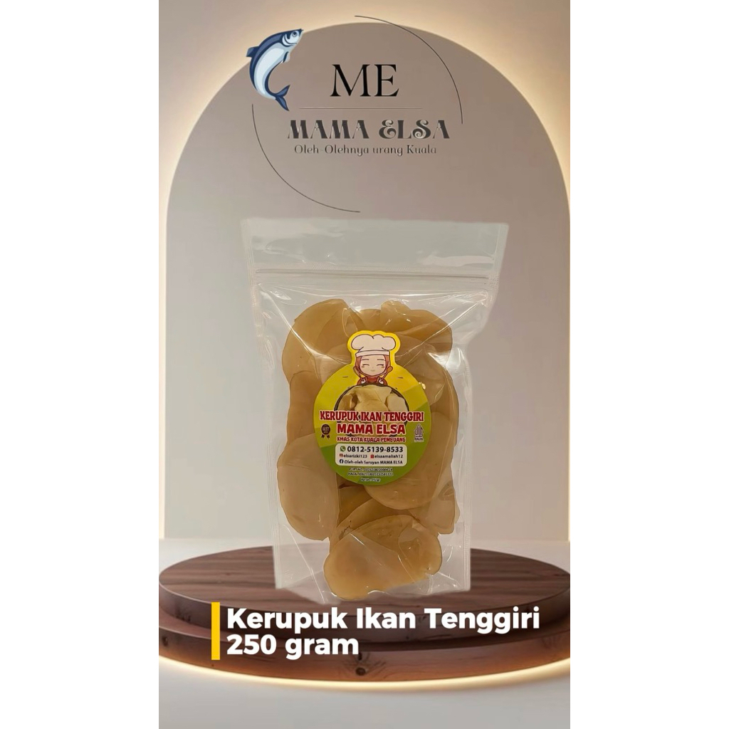 

Kerupuk Ikan Tenggiri khas Kota Kuala Pembuang