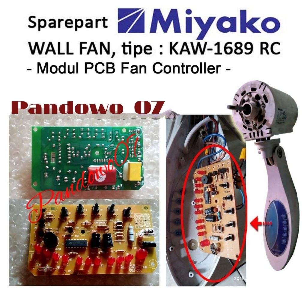 MODUL/MESIN KIPAS ANGIN REMOT MIYAKO 3IN1 & modul kipas angin remot sekai #MESIN KIPAS ANGIN REMOT