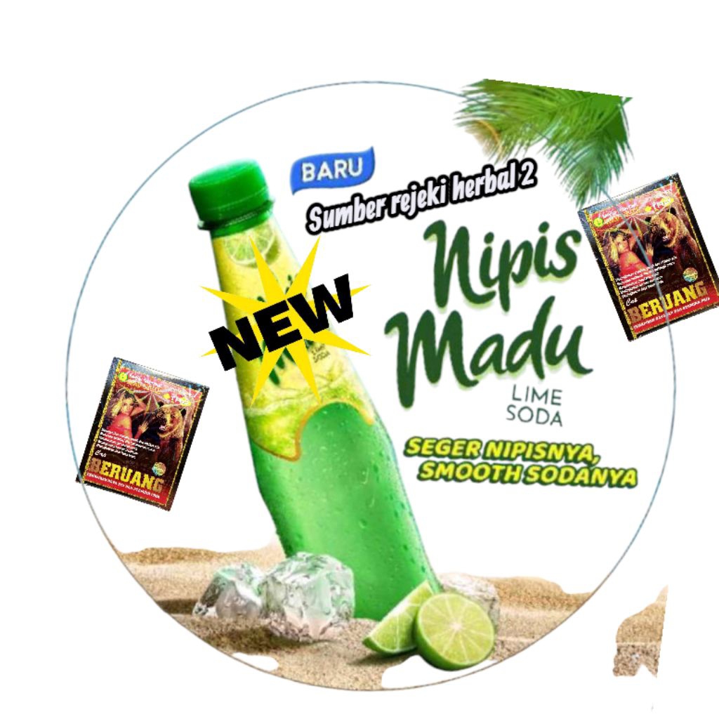 

minuman dan makanan lainya saset produk sumber rejeki cap beruang hitam josss