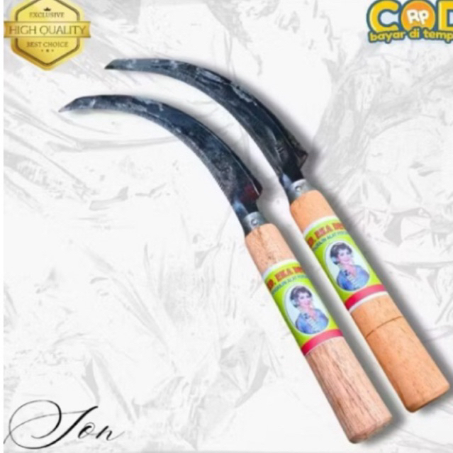 ARIT SAWAH PADI GERGAJI MANUAL ALAT PEMOTONG RUMPUT PADI