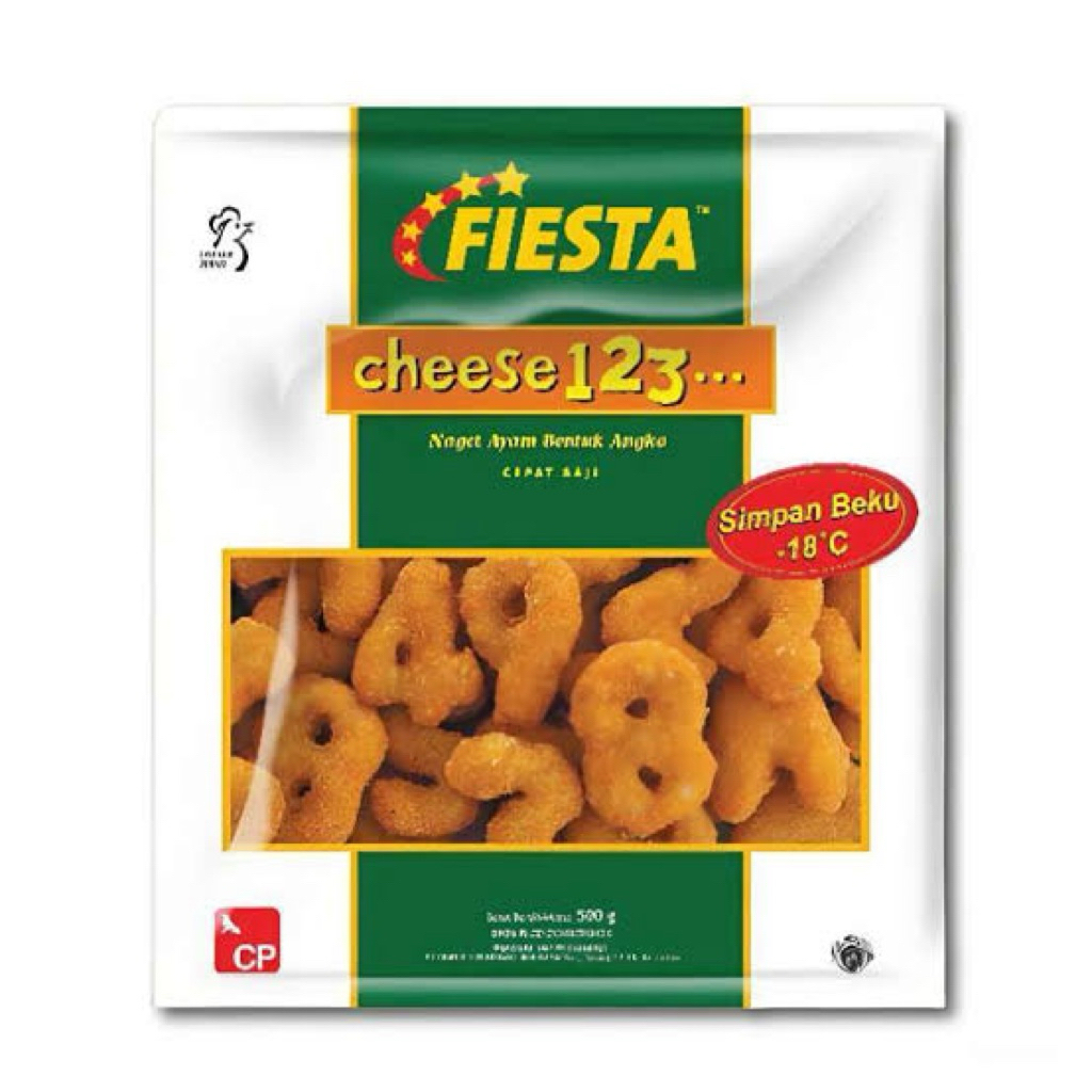 

Fiesta Nugget Cheese 123 Chicken Ayam Keju