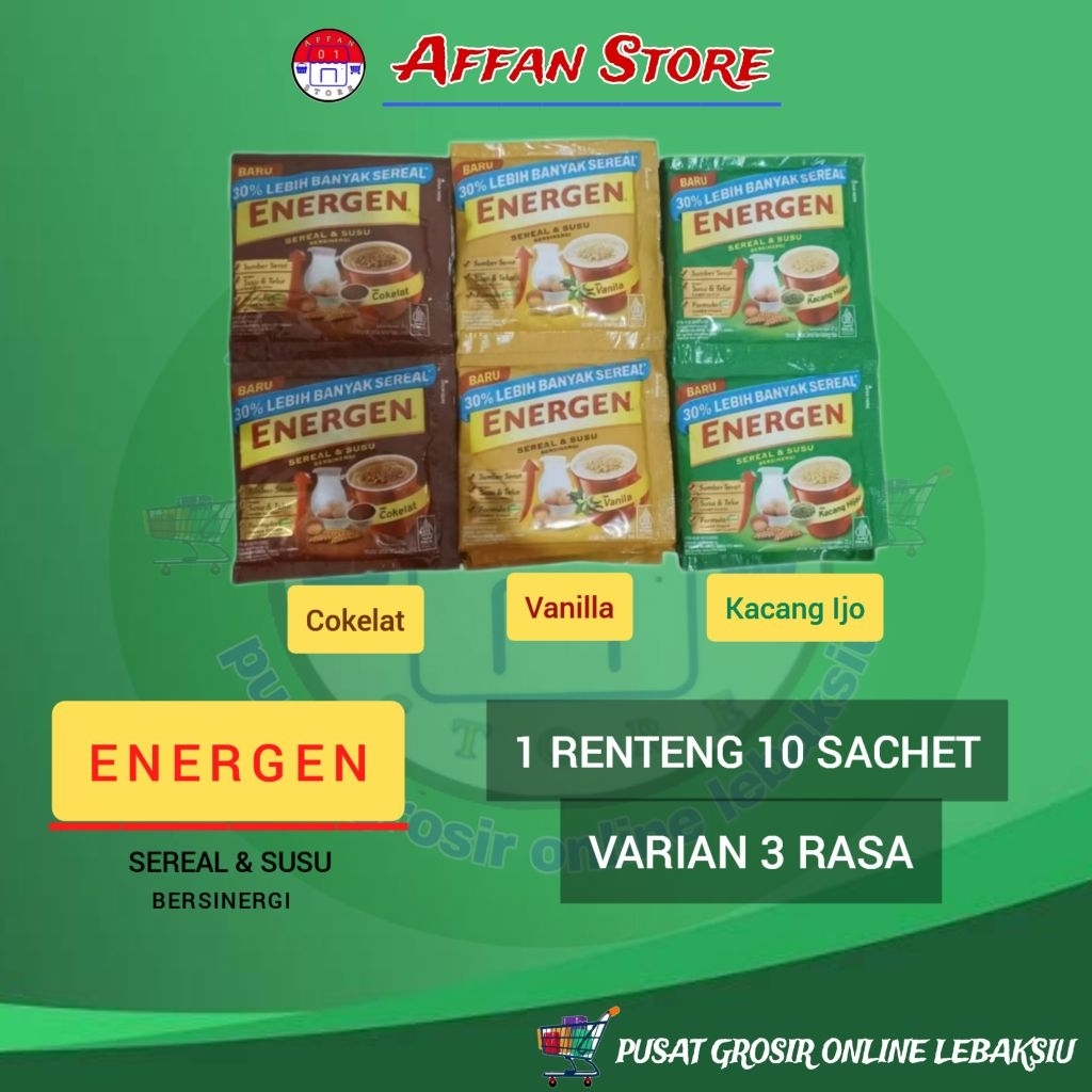 

ENERGEN ALL VARIANT 10 SACHET