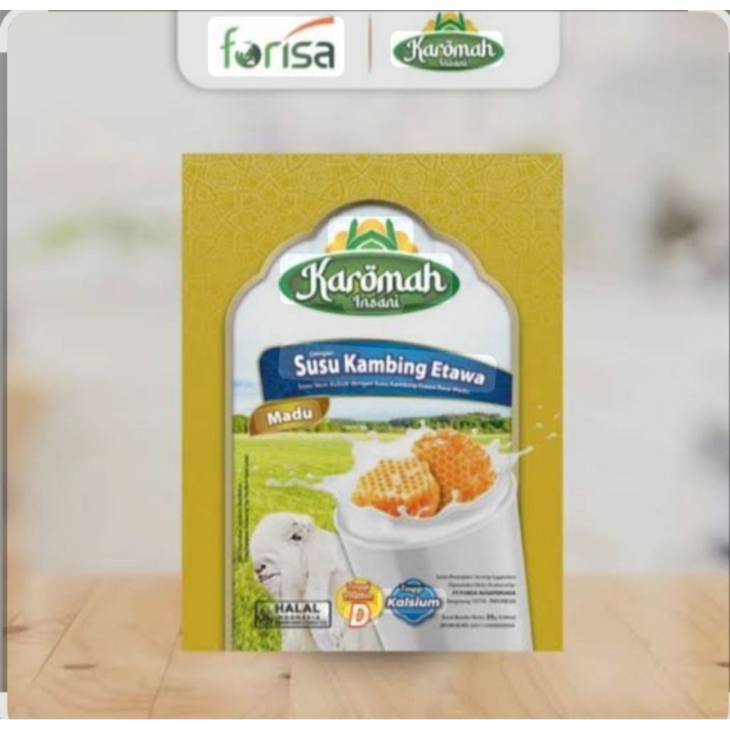 

Karomah Insani Susu Kambing Etawa Madu 10 x 25gr
