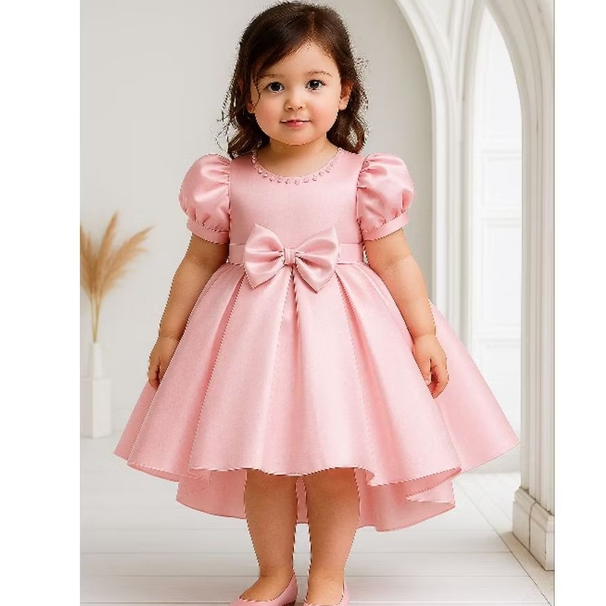 Baju Natal Tanggung Drees Pendek Tahun Baru Dres Dress Christmas Bocah Umur 2-12 Tahun Dreses Balita