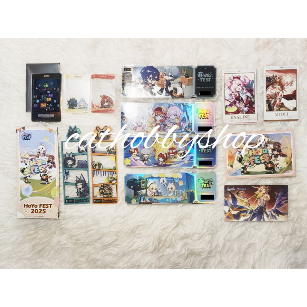 ‎Ready Stock New Sealed HoyoFest 2025 Official Merchandise HSR Honkai Star Rail Phainon MyDei Hyacin