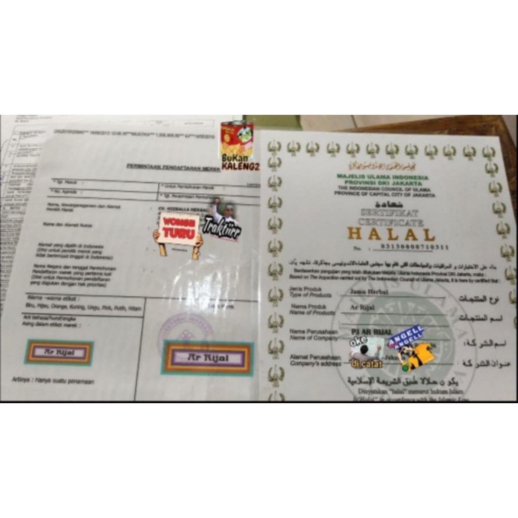 Ar Rijal isi 10 kapsul herbal KHUSUS DEWASA