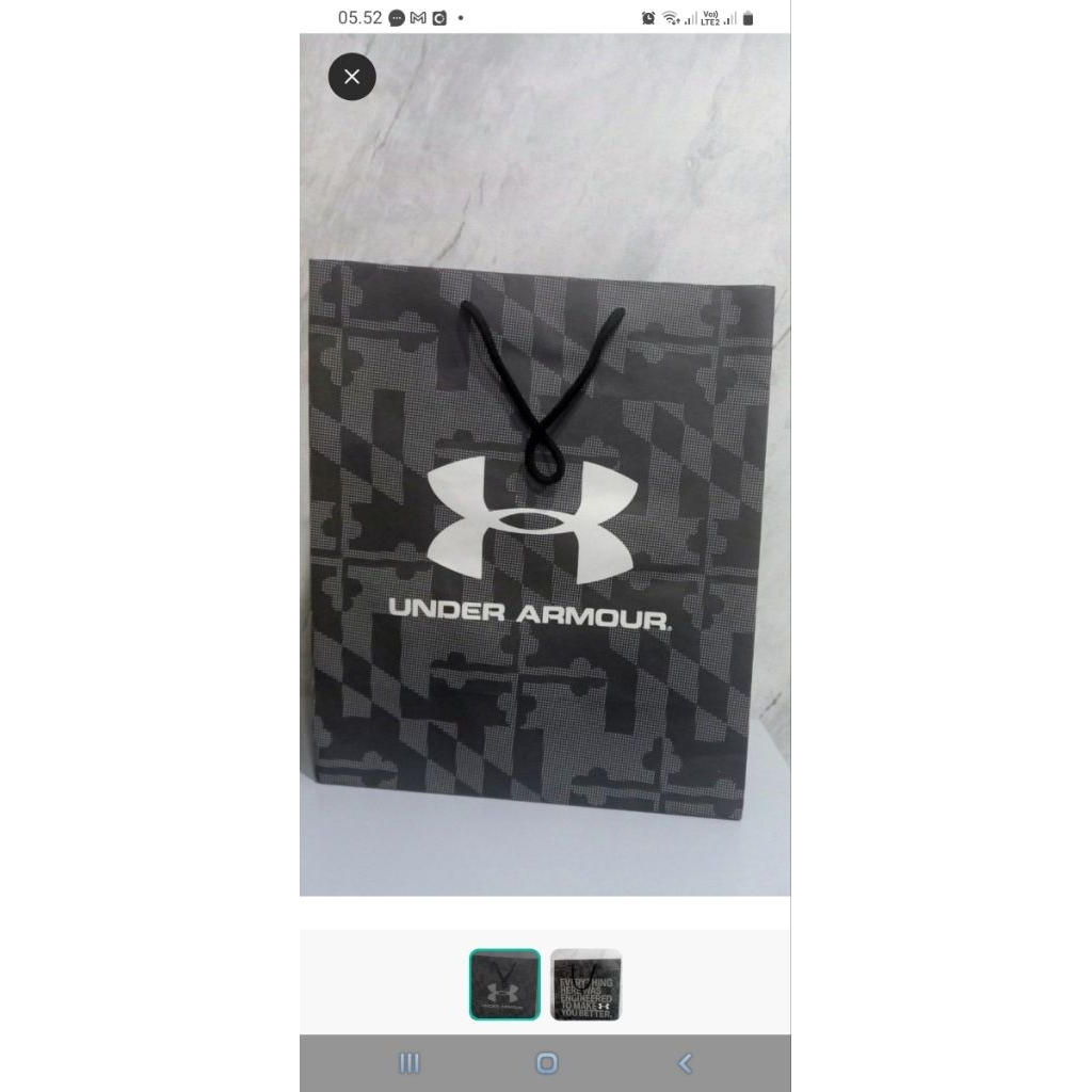 

PaperBag Under armour 30x35cm