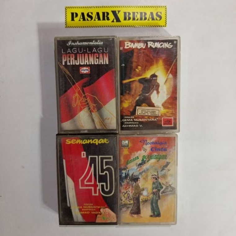 kaset lagu/mars perjuangan