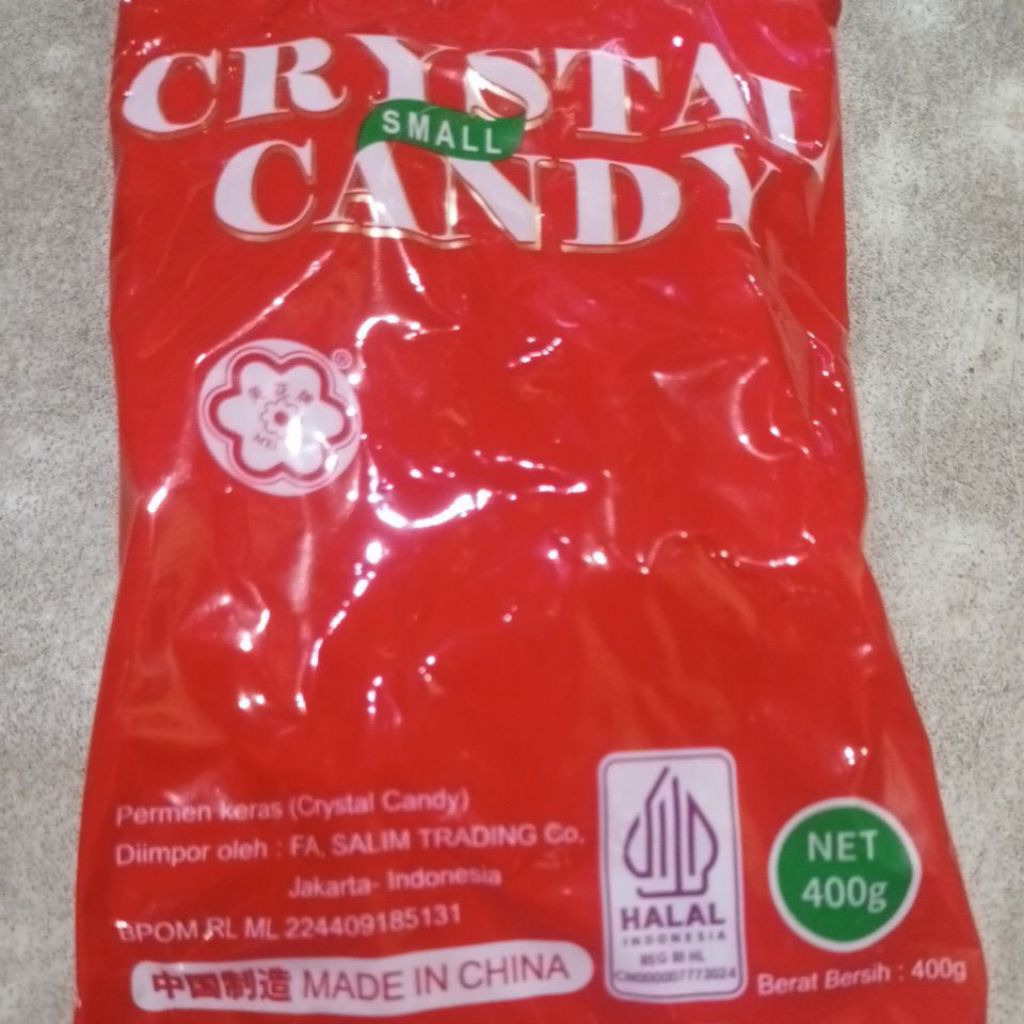 

400 gram Gula batu / lump sugar / gula batu / crystal candy label halal