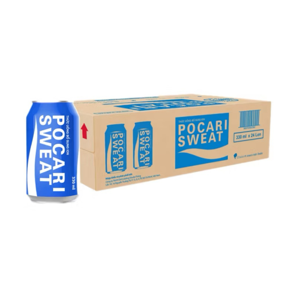 

Pocari Sweat Kaleng 330ml – 1 Karton Isi 24 Kaleng | Minuman Isotonik Segar Pengganti Ion Cairan Tubuh Elektrolit Sehat Praktis Untuk Stamina Hidrasi Olahraga & Aktivitas Sehari-Hari