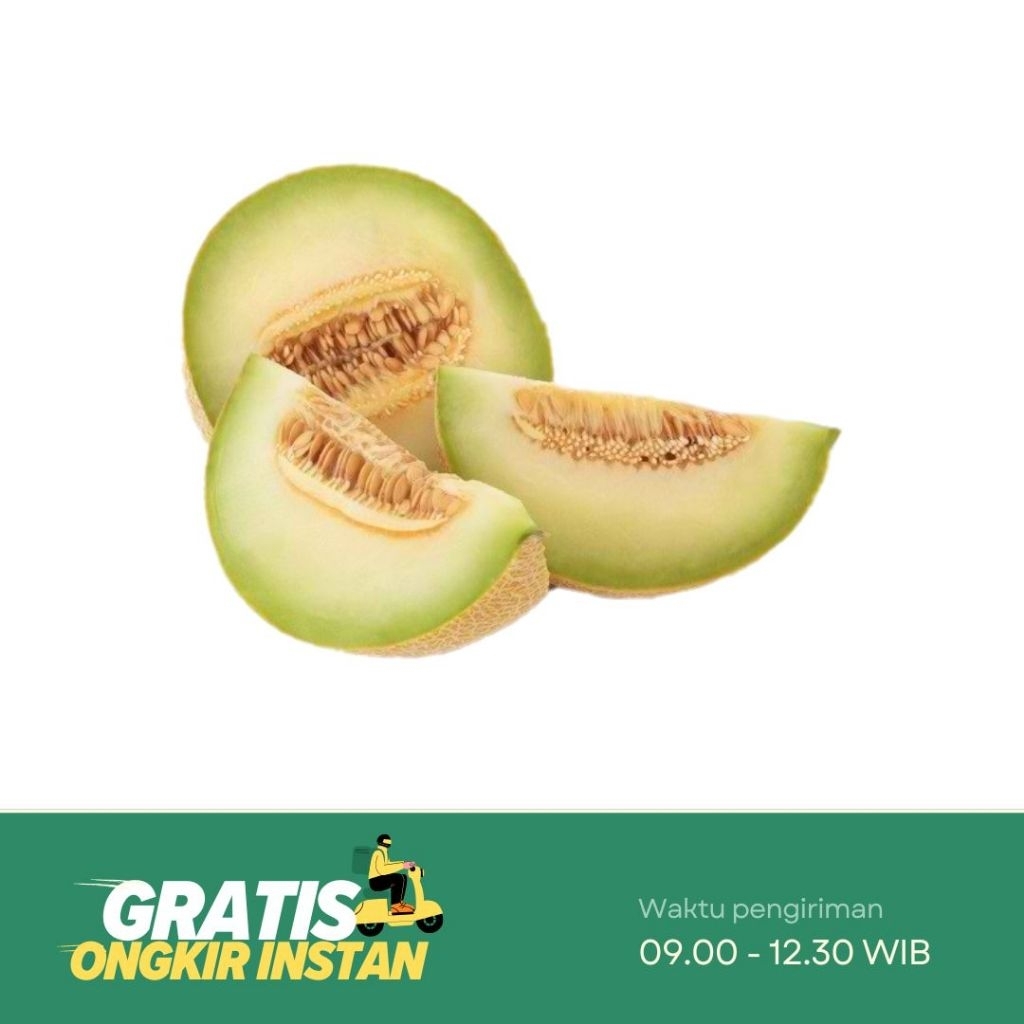 

Melon Madu Hijau Segar 1 kg