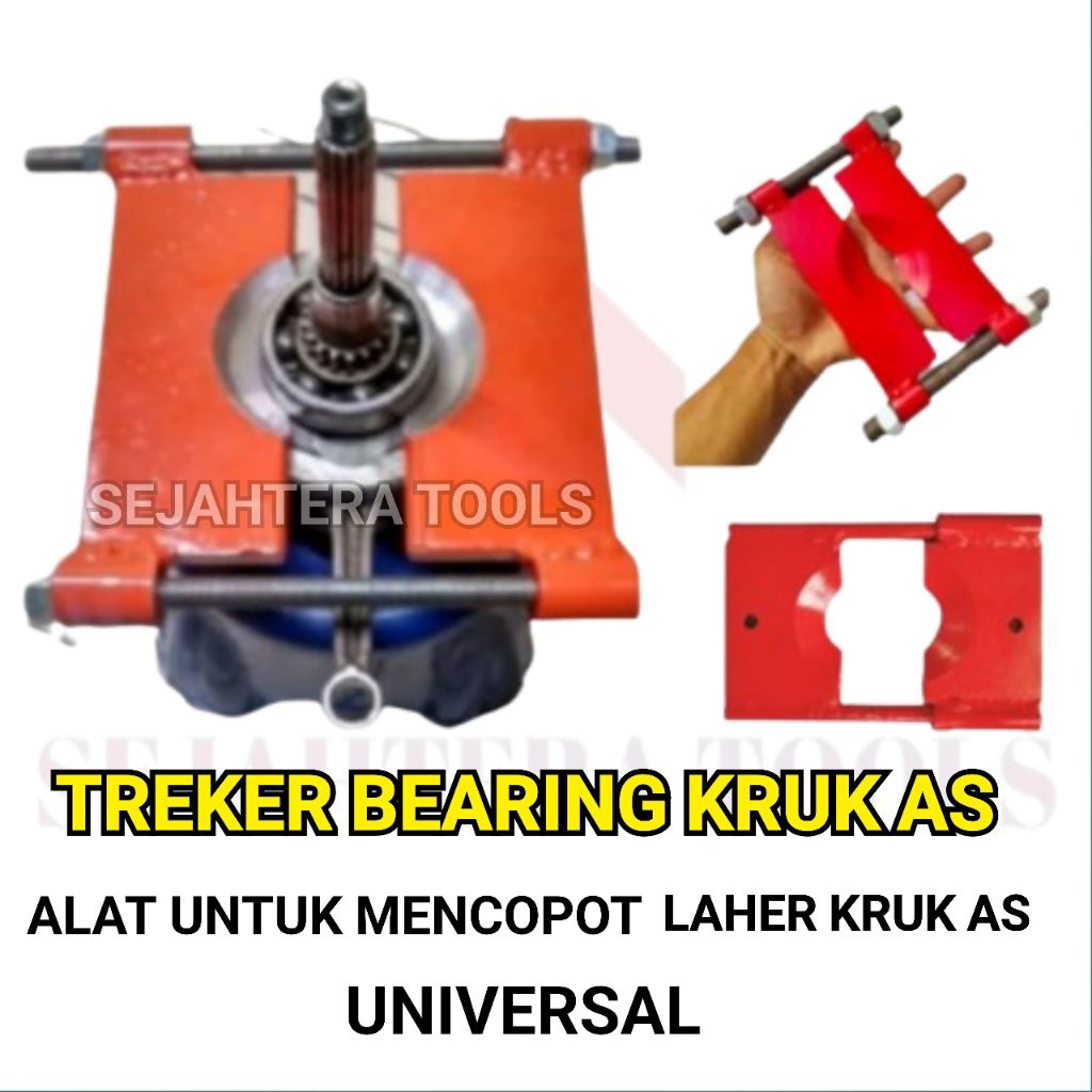 Alat Lepas Bearing Kruk as Treker Bering laher kruk as Universal Semua Motor pipa bantalan Kruk as T