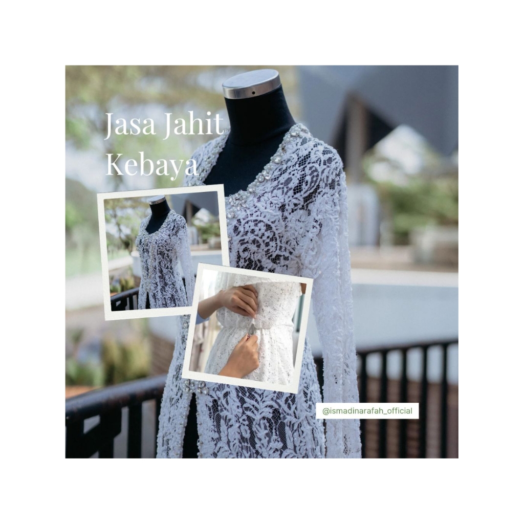 Jasa Jahit Kebaya Simpel-Modern/Variasi