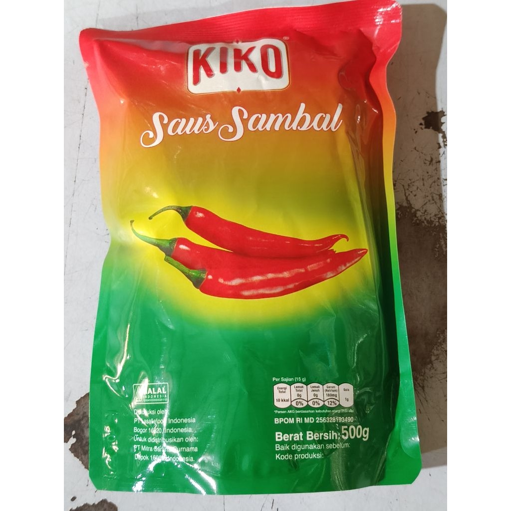 

Kiko Saus Sambal 500 gr