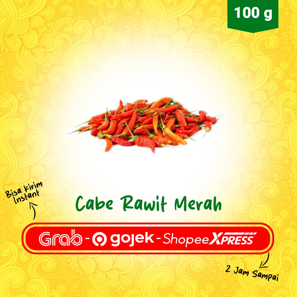 

Cabe Rawit Merah 100 gram
