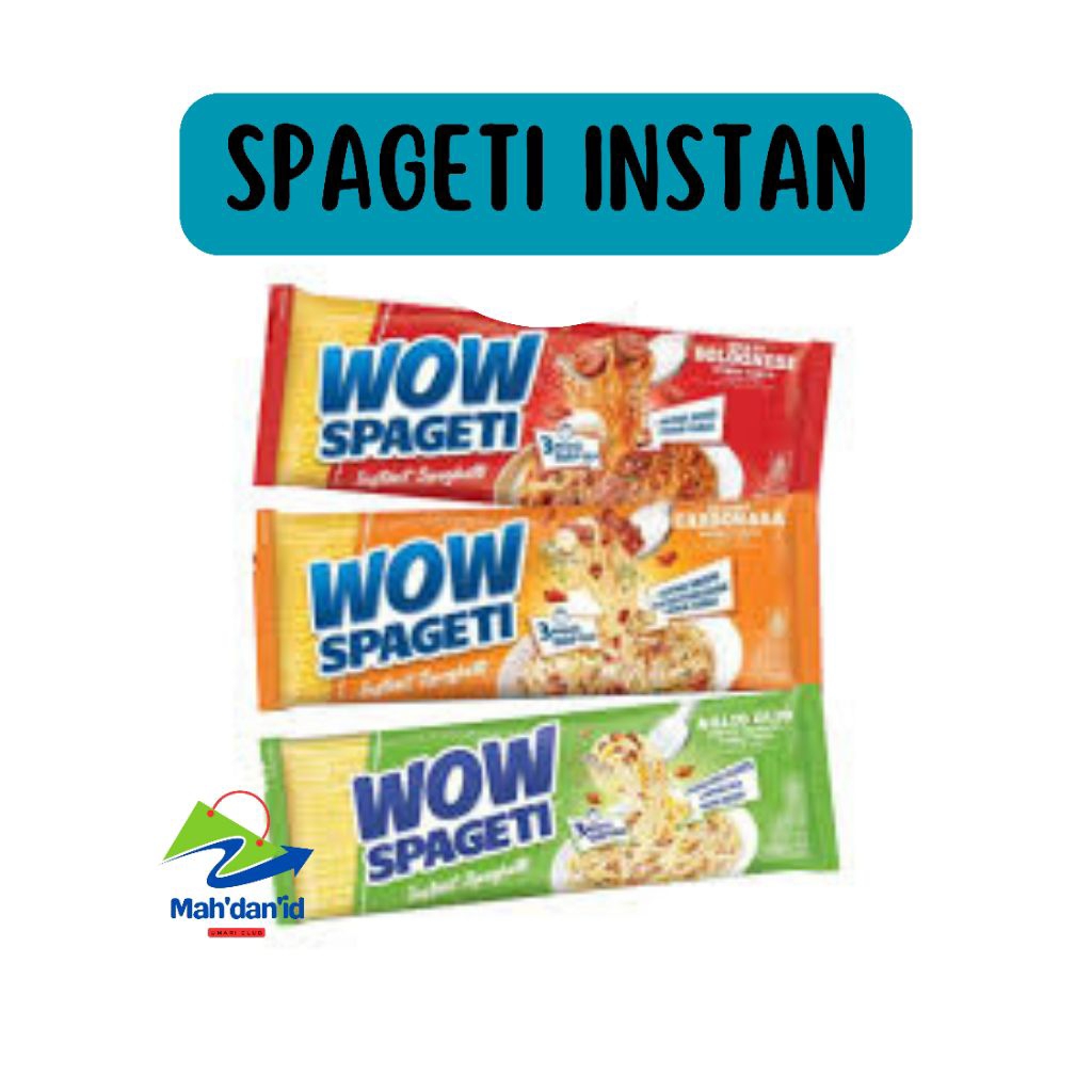 

Spageti Instan Wow Kemasan 76 gram
