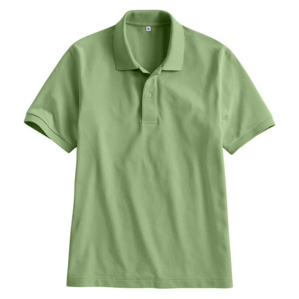 HOT DEALS Dunia wangki Polos-Kaos Polo Pria Warna Hijau Lumut Lengan Pendek / Atasan Kaus Polo Hijau