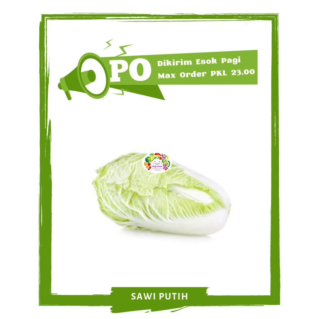 

Sawi Putih / Sayur Sayuran Segar Ready PO Mallahrizwa