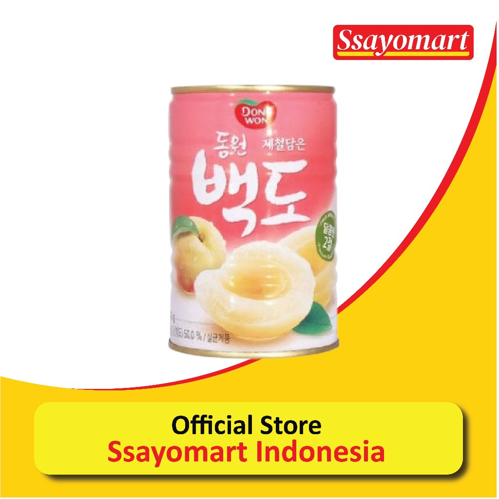 

Dongwon Canned White Peach - 400g