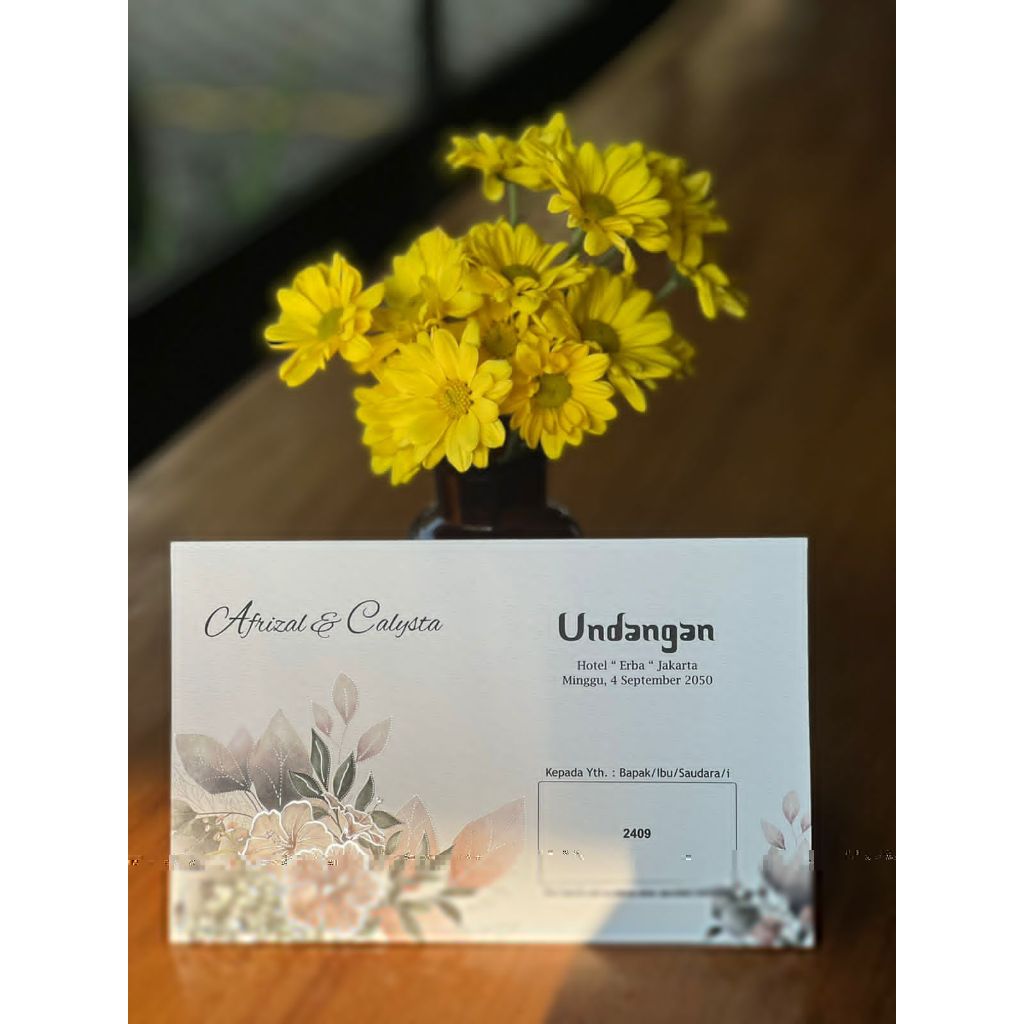 UNDANGAN BLANGKO ERBA 2409