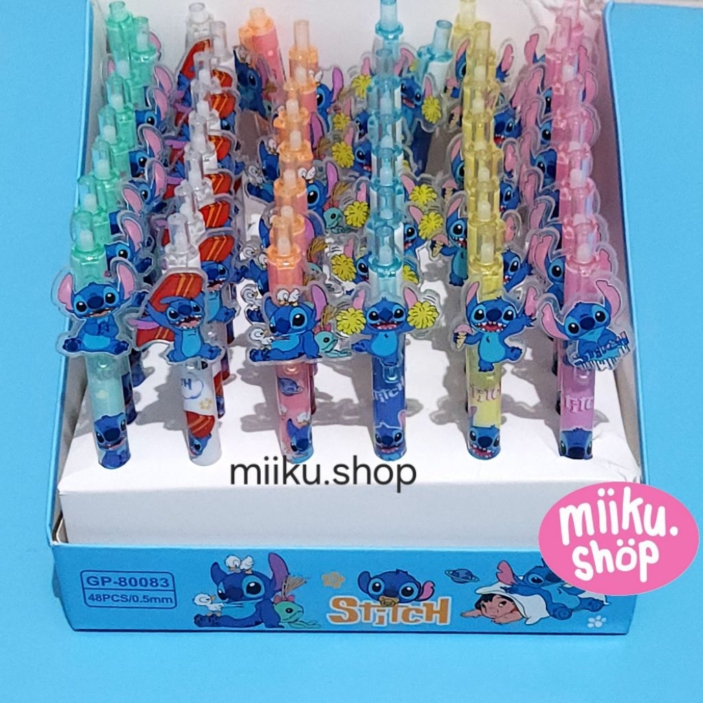 

PULPEN PEN GEL KARAKTER STITCH