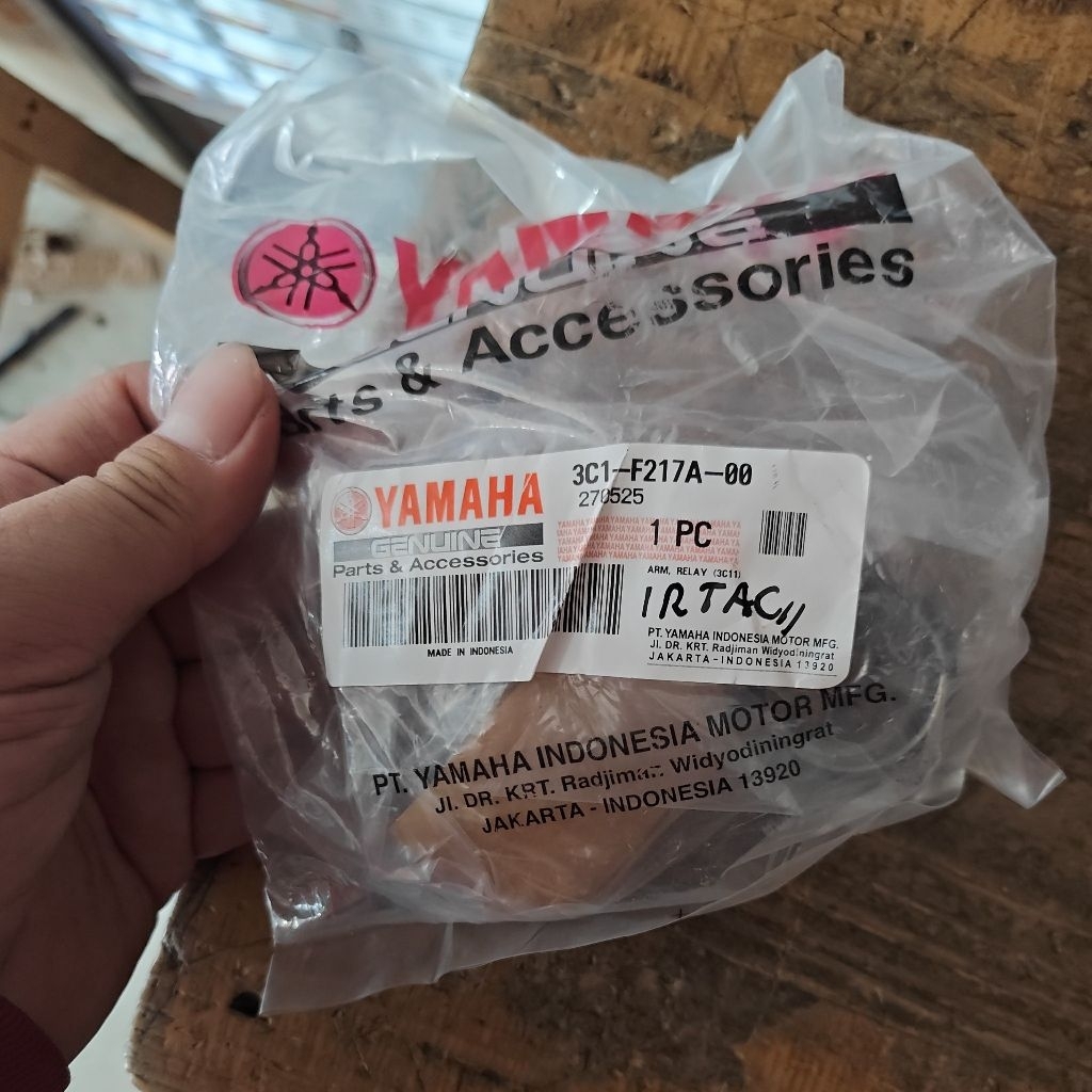 segitiga bos arm relay vixion ori yamaha