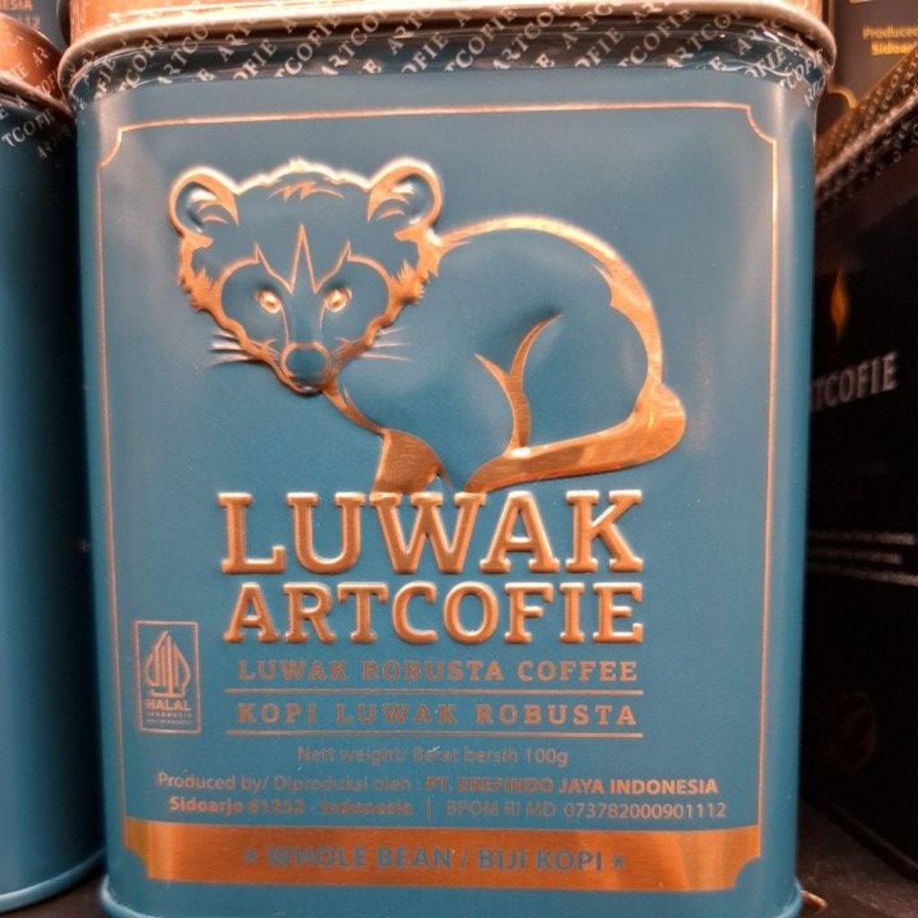 

Artcofie Luwak Robusta Bean/BIJI exp 23 Januari 2026 100gr