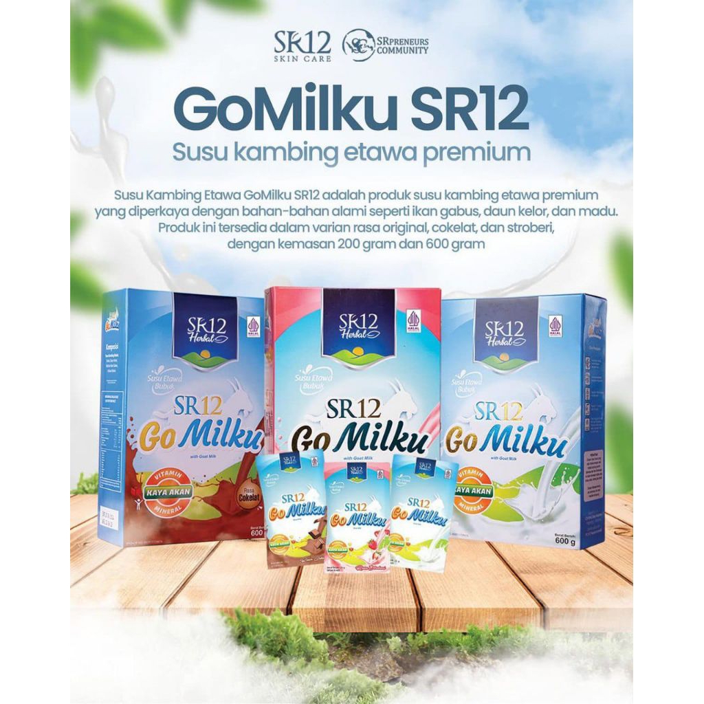 

GOMILKU SUSU ETAWA MURNI SR12 OBAT ASAM LAMBUNG KOLESTROL NAIK BB