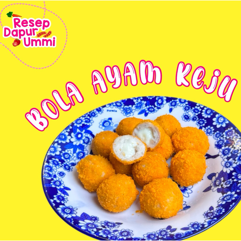 

‼️BARU-baca deskripsi‼️ BOLA AYAM KEJU LELEH HOMEMADE Tanpa Pengawet Rendah MSG