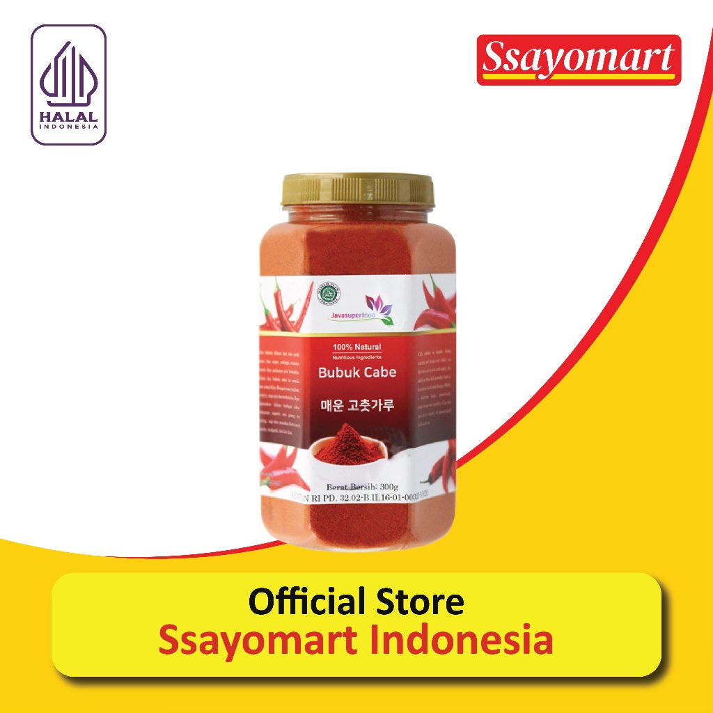 

Bubuk Cabe Korea Toples 300g / Korea Chili Powder Korea Bottle 300g