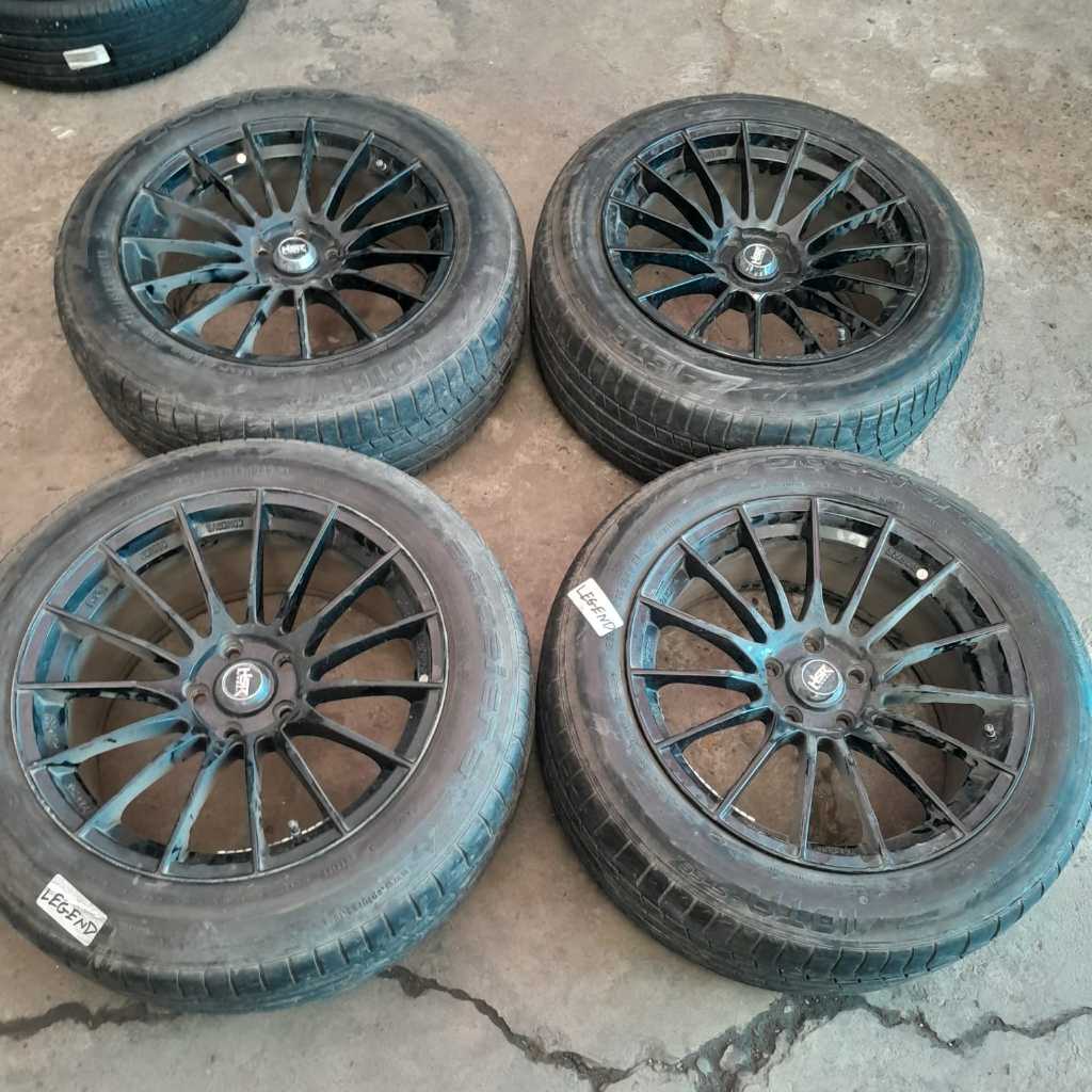 VELG SECOND MOBIL RACING HSR RACE RING 18 X8,5/9,5 ET 40/35 PCD 5X114,3 + BAN 235/55 R18
