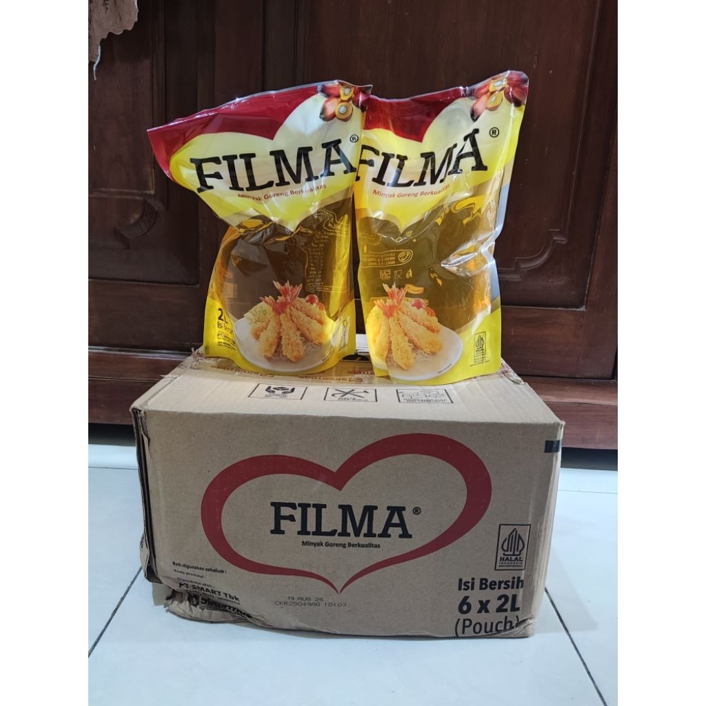 

Minyak Goreng Filma 2 L / Minyak Goreng 1 Dus isi 6 pcs / Minyak Goreng Premium