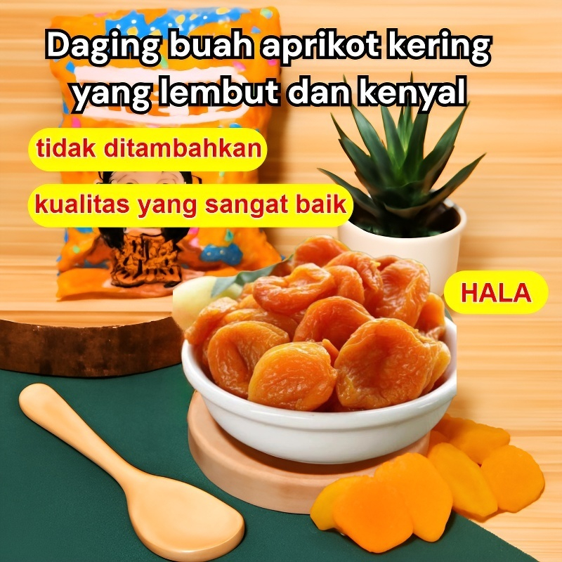 

⚡Pengiriman 24 jam⚡Tanpa Bahan Tambahan Dan Aprikot Merah Kering Tanpa Biji/Alami Tanpa Tambahan/Kaya Vitamin C/Makanan Ringan Buah Yang Diawetkan/Membantu Pencernaan/Snack Sehat☘️