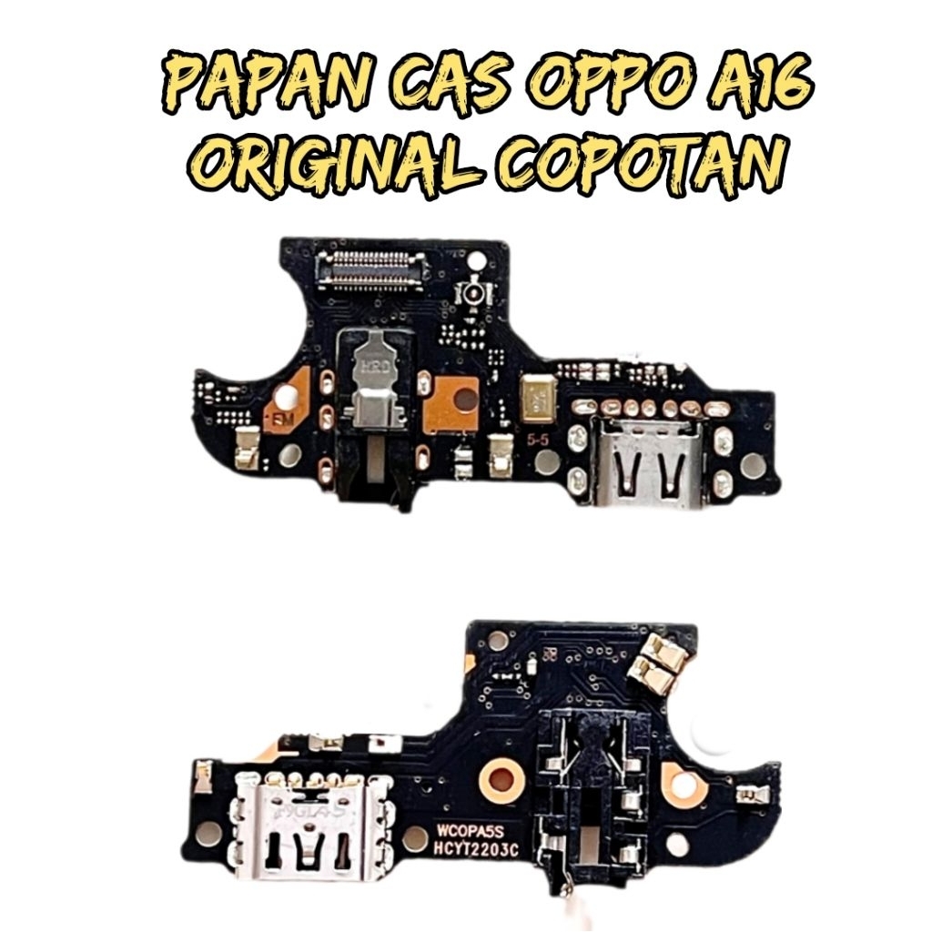 PAPAN CAS OPPO A16 CABUTAN ORIGINAL