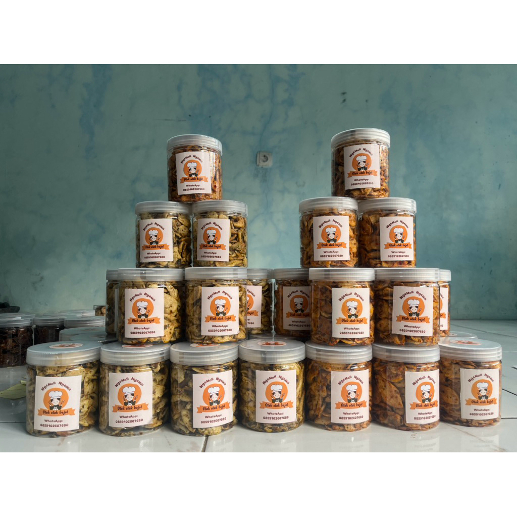 

Otak otak Ikan Pedas gurih Daun Jeruk dan Cabe Ijo Asli