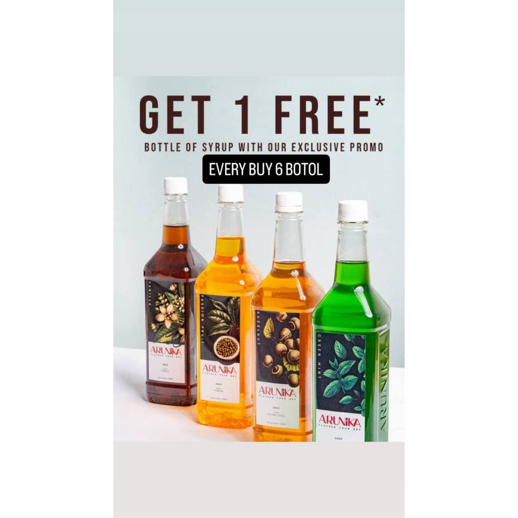 

PROMO ARUNIKA BELI 6 FREE 1