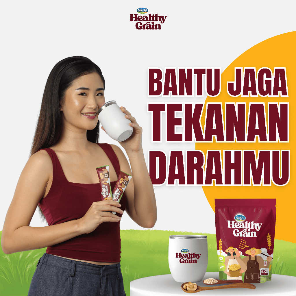 

Healthy Grain Minuman Multigrain Membantu Menstabilkan Tekanan Darah & Menurunkan Hipertensi